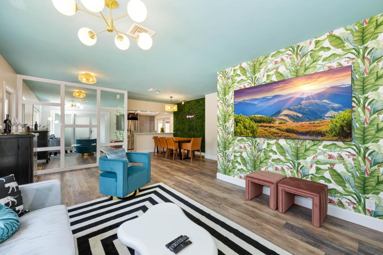 Palms Retreat! Giant Heated Pool-Hottub-Firepit-5Min2Beach-Pets-Ev Chgr Форт Лодърдейл Екстериор снимка
