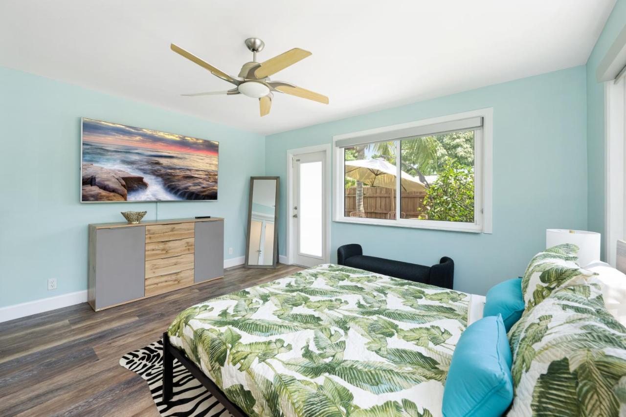 Palms Retreat! Giant Heated Pool-Hottub-Firepit-5Min2Beach-Pets-Ev Chgr Форт Лодърдейл Екстериор снимка